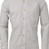 Pete Cotton Wool Shirt kauluspaita, punainen/sininen-Laksen Fashion