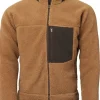 Laksen Teddy Fleece Jacket Toffee Hot