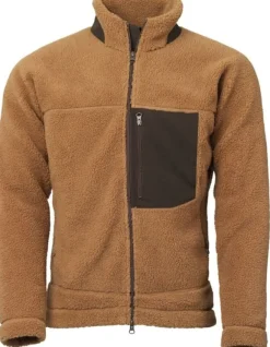 Laksen Teddy Fleece Jacket Toffee Hot