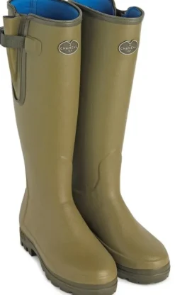 W's Vierzonord Neoprene Lined Boot Green-Le Chameau Online