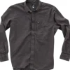 Flannel Shirt Överboda Dark Brown-Lemmelkaffe Discount