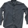 Lemmelkaffe Flannel Shirt Överboda Dark Grey Clearance