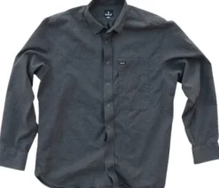Lemmelkaffe Flannel Shirt Överboda Dark Grey Clearance