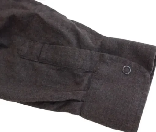 Flannel Shirt Överboda Dark Brown-Lemmelkaffe Discount