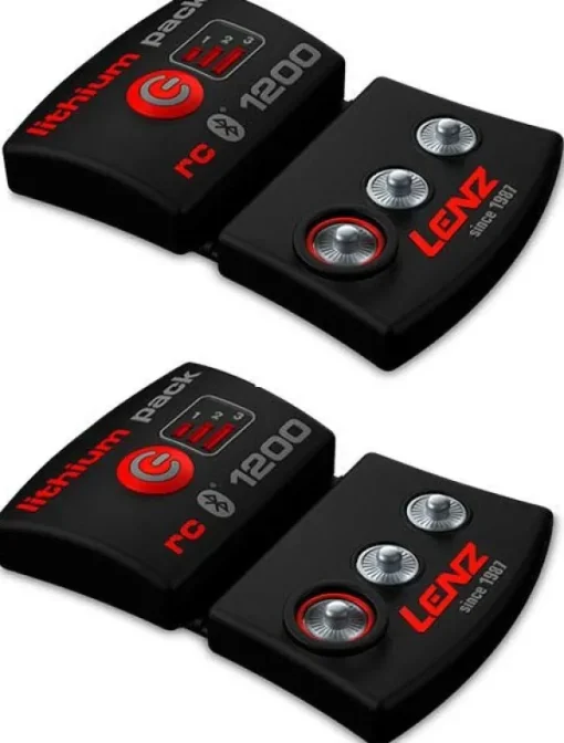 Lithium Pack RCB 1200mAh -ladattavat litiumakut, 2 kpl-Lenz Hot