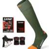 Lenz Set of Heat sock 4.1 + Lithium RCB 1200 Green/Orange Hot