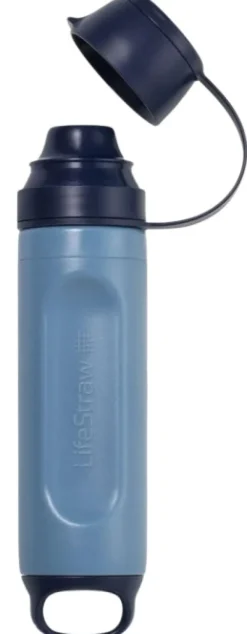 Lifestraw Peak Series Solo vedenpuhdistin, Mountain Blue Hot