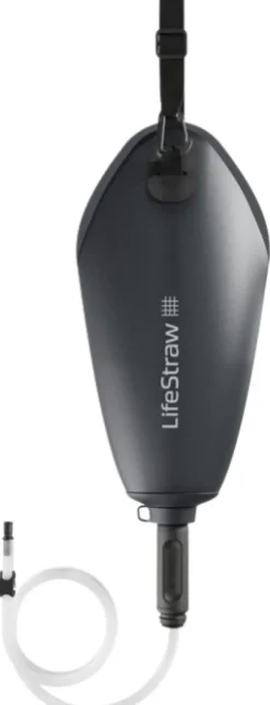 Lifestraw Peak Gravity vedensuodatusjärjestelmä, 3L, tummanharmaa Hot