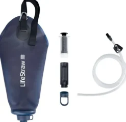 Lifestraw Peak Gravity vedensuodatusjärjestelmä, 3L, tummanharmaa Hot