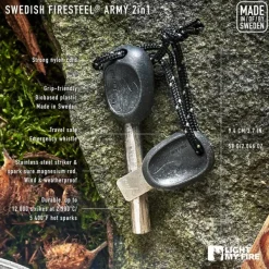 FireSteel BIO Army Cocoshell-Light My Fire New