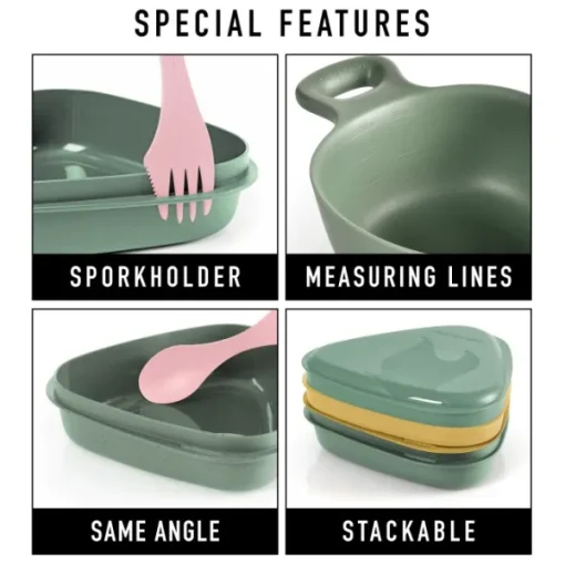 Light My Fire OutDoor MealKit BIO astiasarja, Dusty Pink Sale
