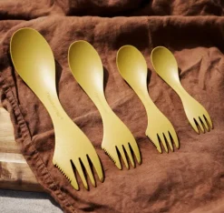 Light My Fire Spork Medium BIO 2-pack Musty Yellow / Hazy Blue Hot