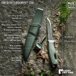 Swedish Fireknife BIO Cocoshell-Light My Fire Best