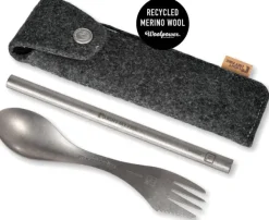 Titanium spork ja kestopilli-Light My Fire Hot