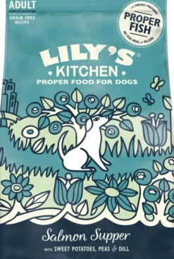 Lily's Kitchen Salmon Supper kuivaruoka, 1 kg-Lilyu0027s Kitchen New