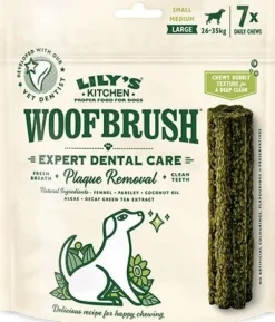 Lily's Kitchen Woofbrush Dental Care Large Multipack hammashoitoherkku, 7 x 47 g-Lilyu0027s Kitchen Outlet