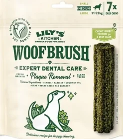 Lily's Kitchen Woofbrush Dental Care Medium Multipack hammashoitoherkku, 7x28 g-Lilyu0027s Kitchen Hot