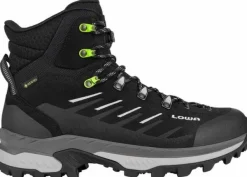 Lowa Randir GTX GTX MID vaelluskengät, Black/Grey Hot