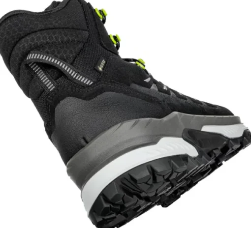 Lowa Randir GTX GTX MID vaelluskengät, Black/Grey Hot