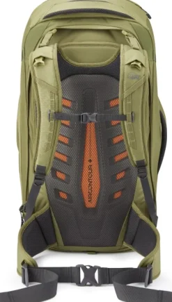 Lowe Alpine Mens Escape Tour 55+15 rinkka, musta Fashion