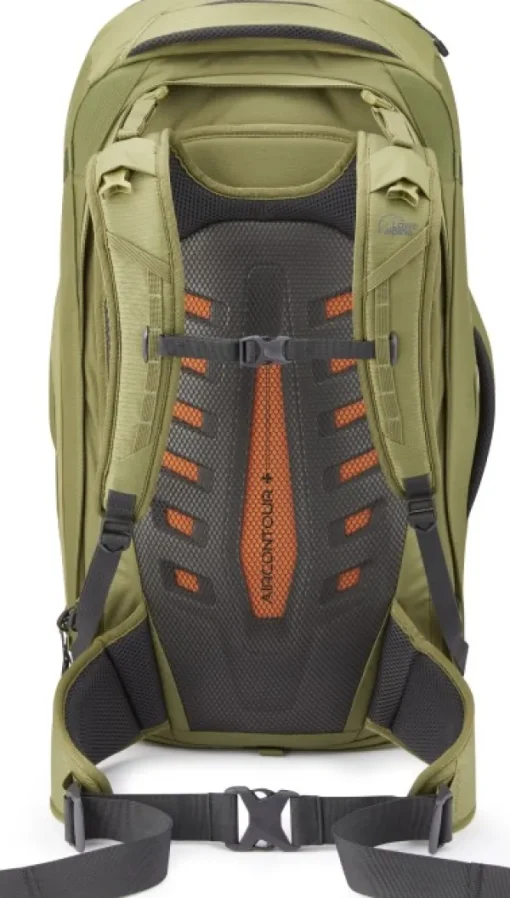 Lowe Alpine Mens Escape Tour 55+15 rinkka, musta Fashion