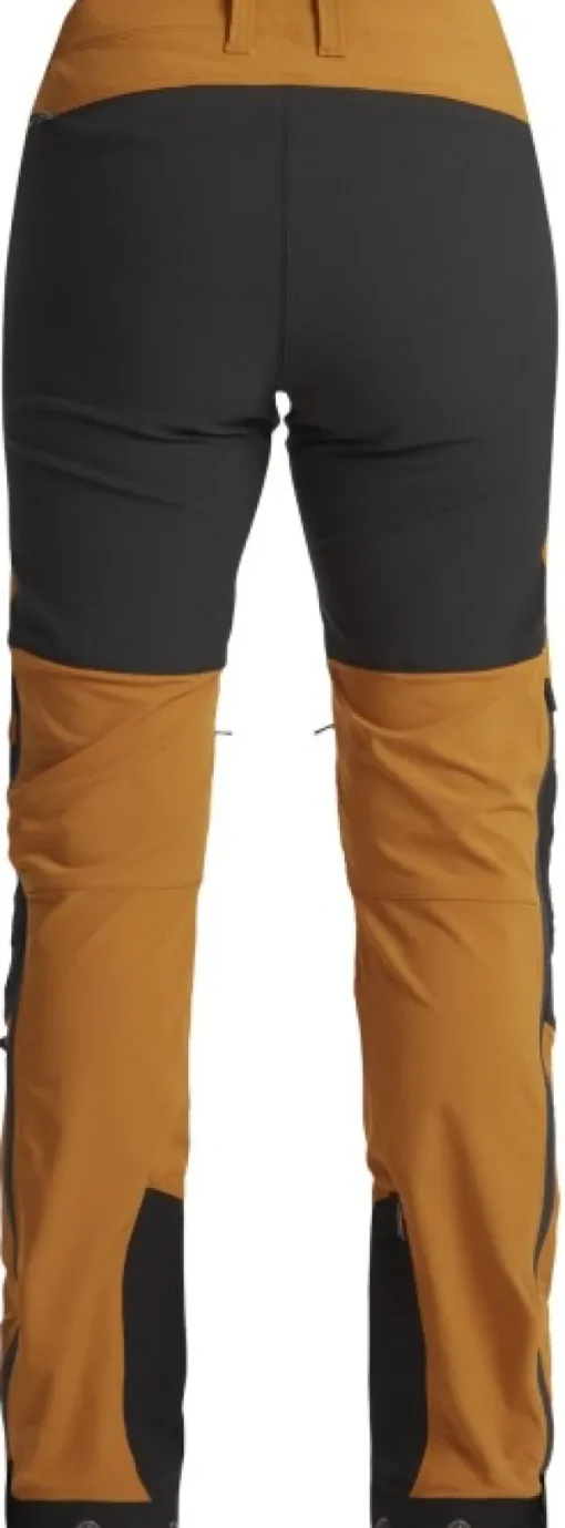 Askro Pro Pant naisten housut, Gold/Charcoal-Lundhags Online