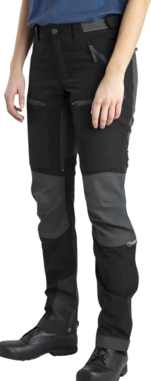 Lundhags Askro Pro Pant naisten housut, Black/Charcoal Best