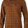 Ekren LS Shirt naisten pitkähihainen paita, Dark Gold-Lundhags Fashion