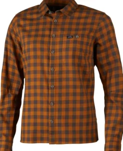 Ekren LS Shirt naisten pitkähihainen paita, Dark Gold-Lundhags Fashion
