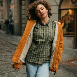 Ekren LS Shirt naisten kauluspaita, Clover-Lundhags New
