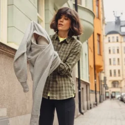Ekren LS Shirt naisten kauluspaita, Clover-Lundhags New