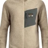 Lundhags Flok Wool naisten fleecetakki, beige Clearance