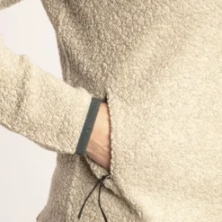 Lundhags Flok Wool naisten fleecetakki, beige Clearance