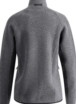 Flok Wool Pile naisten takki, Granite-Lundhags Sale