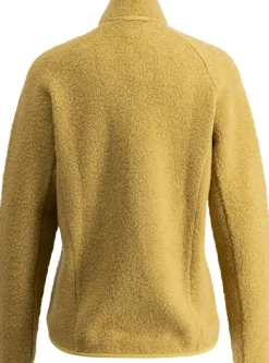 Flok Wool Pile naisten takki, Straw-Lundhags Sale