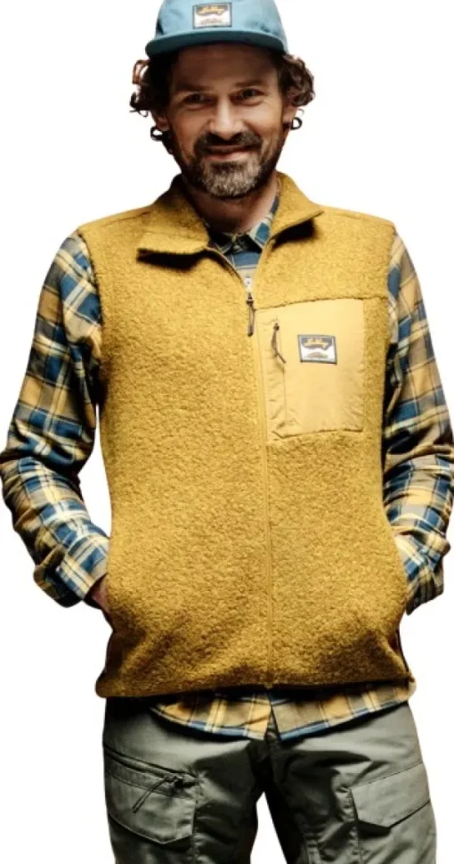 Lundhags Flok Wool Pile Vest liivi, Olive Sale