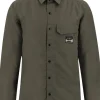 Knak Insulated Shirt vuorattu paitatakki, maastonvihreä-Lundhags Hot