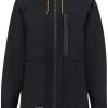 Knak Pile Parka parkatakki, musta-Lundhags New