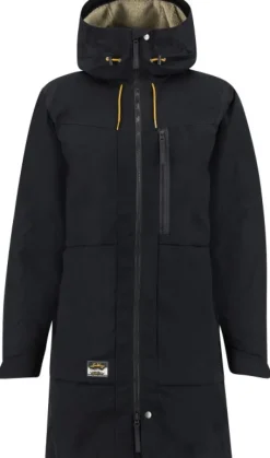 Knak Pile Parka parkatakki, musta-Lundhags New