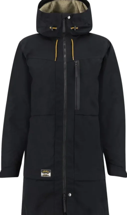 Knak Pile Parka parkatakki, musta-Lundhags New