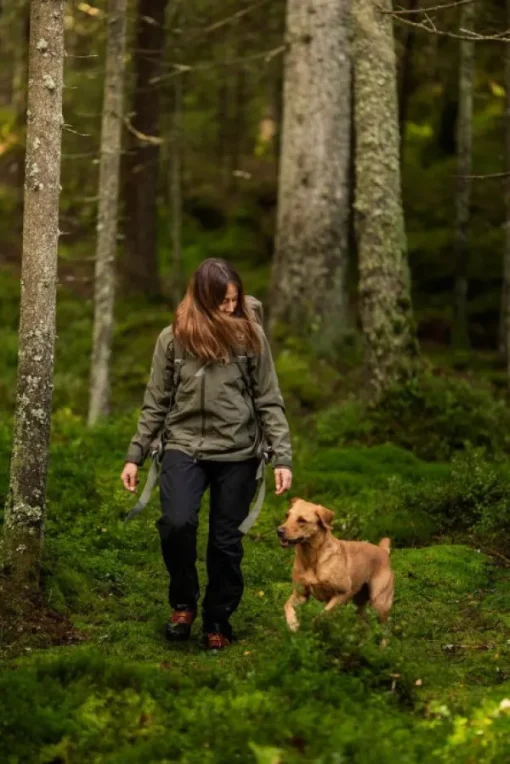 Laka naisten ulkoiluhousut musta-Lundhags Best
