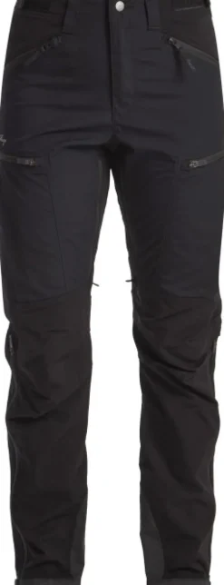 Lundhags Makke High Waist Curved Pant naisten ulkoiluhousut, musta Discount