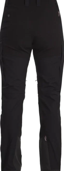 Lundhags Makke High Waist Curved Pant naisten ulkoiluhousut, musta Discount