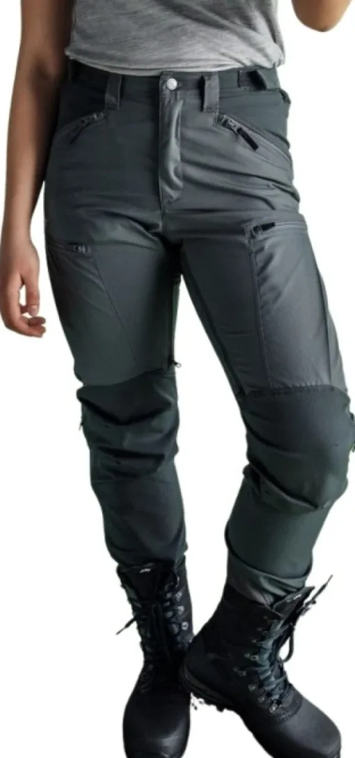 Lundhags Makke High Waist Curved Pant naisten ulkoiluhousut, musta Discount