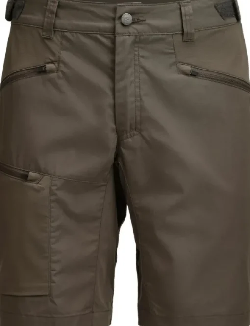 Makke Lt Ms Shorts Forest Green-Lundhags Clearance