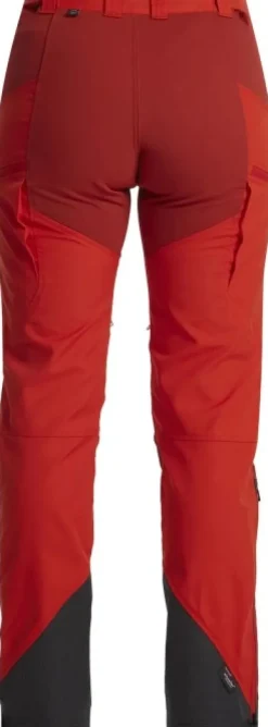 Lundhags Makke Pant naisten vaellushousut, Lively Red/Mellow Red New