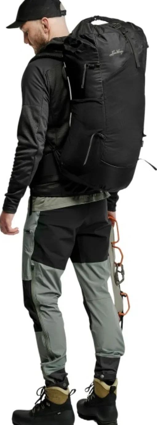 Lundhags Padje Light 60 L Regular Long rinkka, Black Clearance