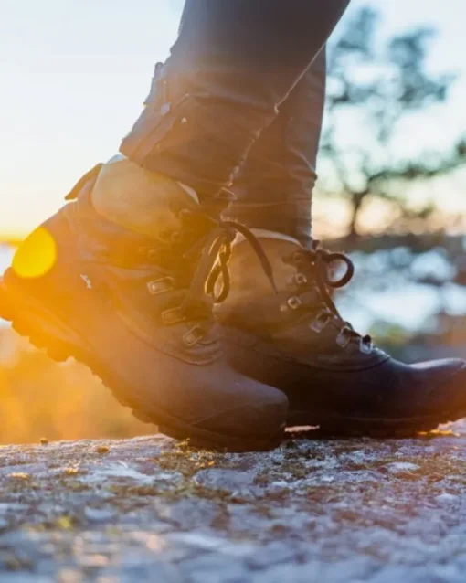 Padje Light Trekking Boot Mid vaelluskengät, Black/Olive-Lundhags Clearance