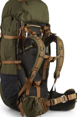 Saruk Pro 60 L Regular Long rinkka, maastonvihreä-Lundhags Hot