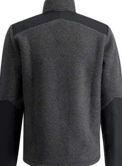 Lundhags Saruk Wool Pile Mid Full Zip fleecetakki, Charcoal New
